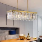 Nordic Home Decor Dining Room Pendant Lamp Lights Indoor Lighting Crystal Lamp Hanging Light Chandelier Lamps 6