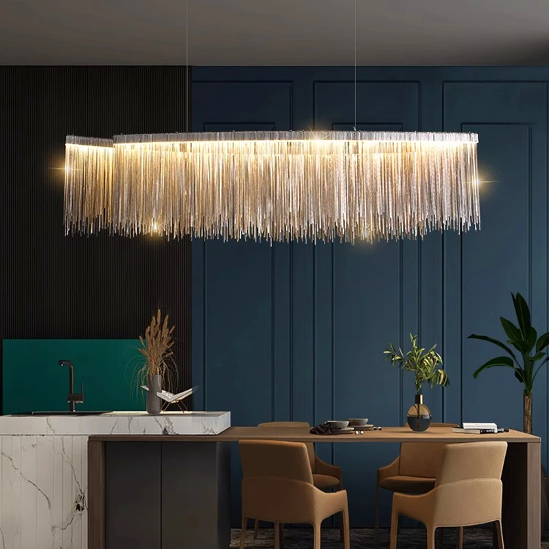 Nordic Home Decor Dining Room Pendant Lamp Lights Indoor Lighting Stair Lamp Hanging Light Chandelier Lamps 1