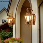 Outdoor Wall Lamps Retro Waterproof Rust Proof Led Porch Lights Aluminum Lighting Sconce Wall Lamp Garden 3