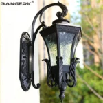 Outdoor Wall Lamps Retro Waterproof Rust Proof Led Porch Lights Aluminum Lighting Sconce Wall Lamp Garden 4