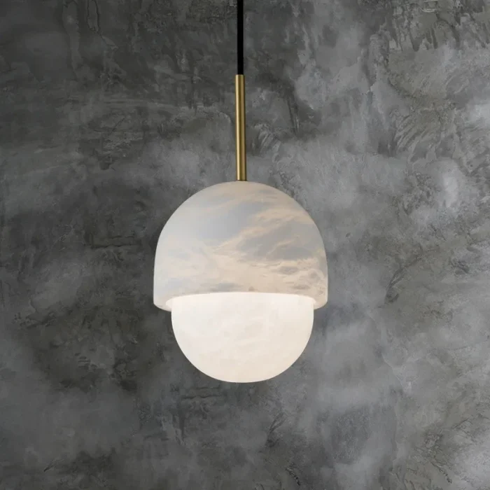 Pendant Light With Marble Modern Led Luxury Restaurant Ceiling Chandelier Home Decor Lustres Dining Room 2024 3