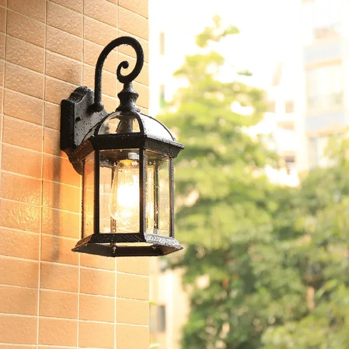 Retro Wall Lamp Of Sitting Room Corridor Contracted Leds Villa Outdoor Balcony Waterproof Outdoor Corridor Lamp 2