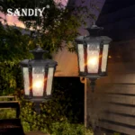Sandiy Outdoor Porch Light Chandelier Post Wall Lamp Waterproof Vintage Lighting For House Gate Patio Exterior 1