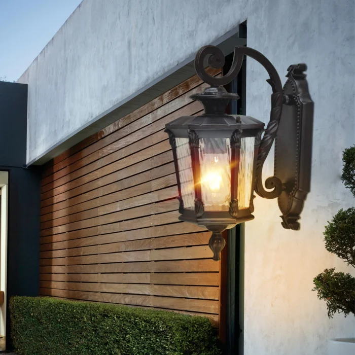 Sandiy Outdoor Porch Light Chandelier Post Wall Lamp Waterproof Vintage Lighting For House Gate Patio Exterior 3
