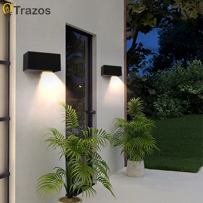 Simple Outdoor Led Wall Light Indoor Outdoor Villa Balcony Corridor Corridor Waterproof Exterior Wall Light Entry 1