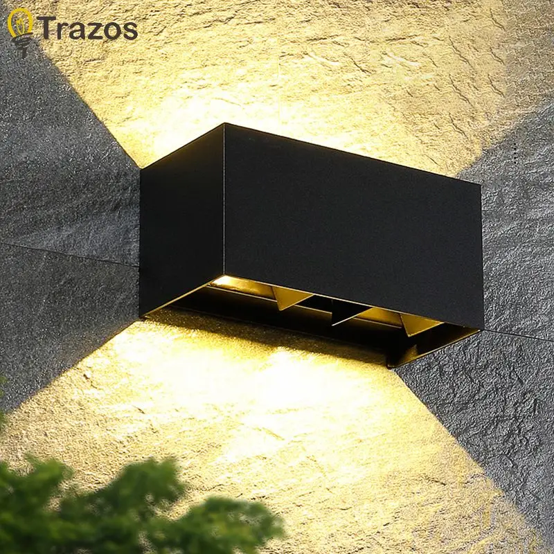 Simple Outdoor Led Wall Light Indoor Outdoor Villa Balcony Corridor Corridor Waterproof Exterior Wall Light Entry 3