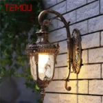 Temou Modern Outdoor Wall Lamps European Style Creative Balcony Decorative For Living Corridor Bed Room Hotel