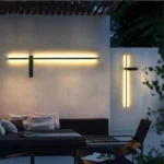 Waterproof Outdoor Wall Lamp Led Long Wall Lamp Ip65 Aluminum Light Garden Porch Sconce Light Bedroom 3