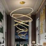 Living Room Decoration Pendant Lights Modern Dining Room Lamps For Living Room Smart Lamparas Stair Lamp 2