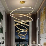 Living Room Decoration Pendant Lights Modern Dining Room Lamps For Living Room Smart Lamparas Stair Lamp 4